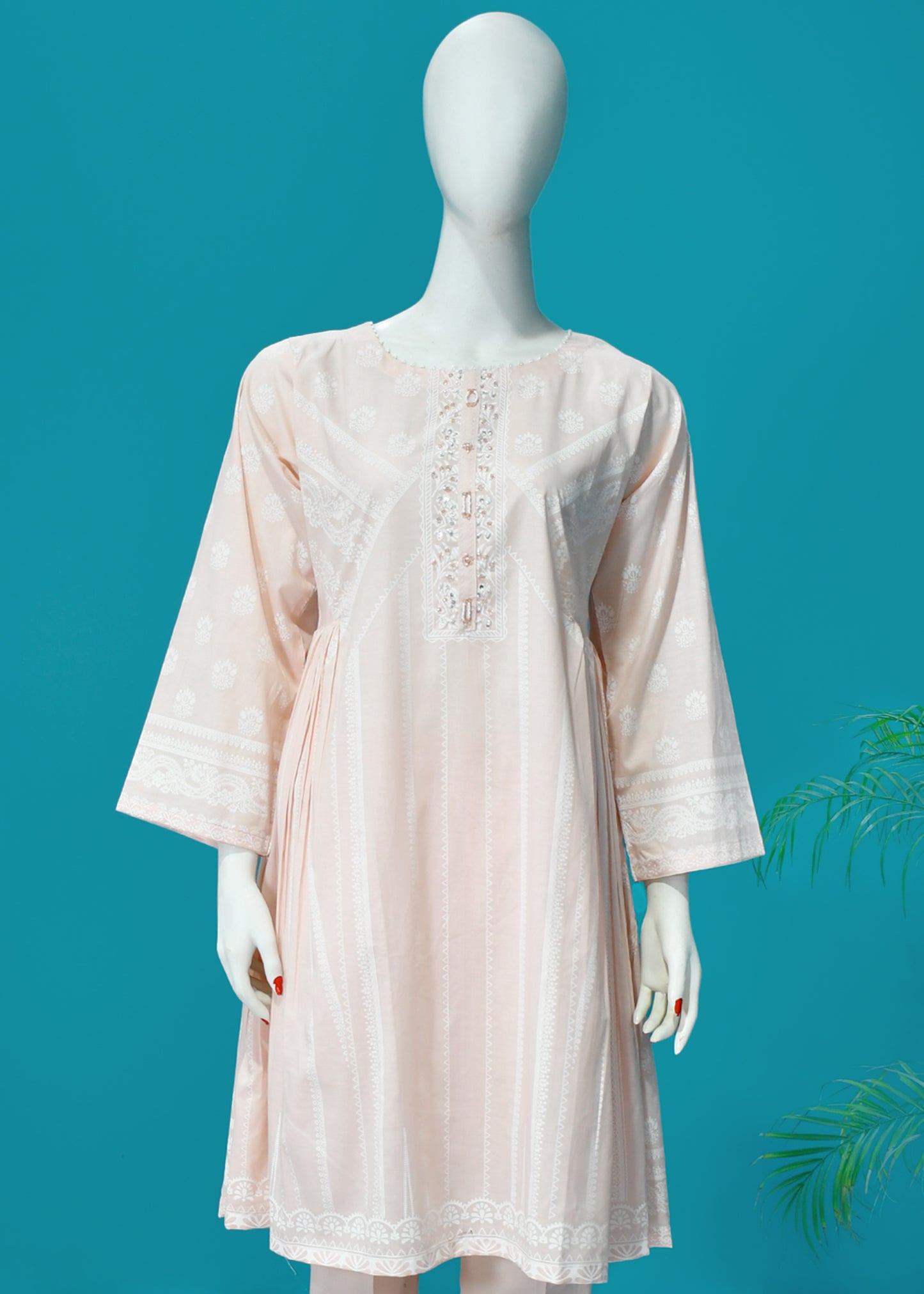 Peach Poshak