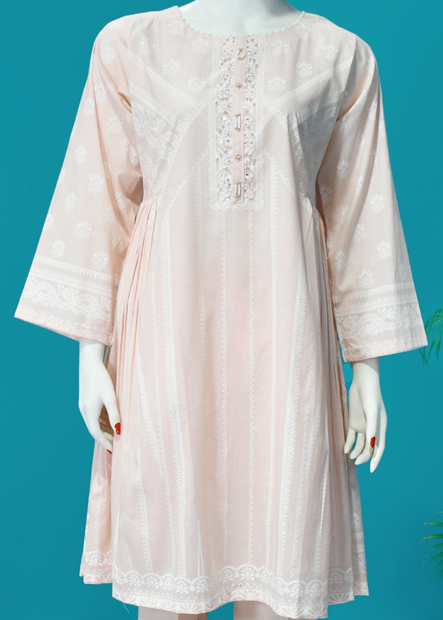 Peach Poshak