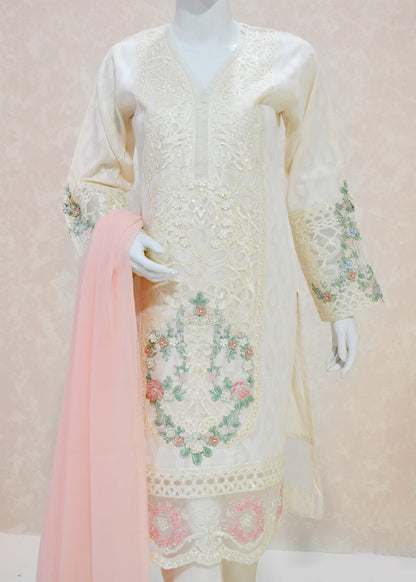 Pastel Petals Borschia Ethnic Festive Wear