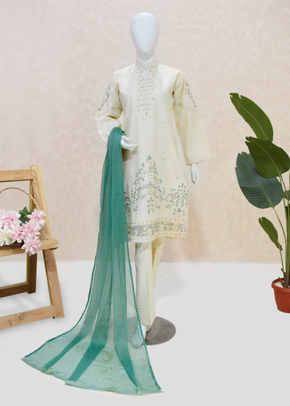 Teal Grace Floral Kurta Set